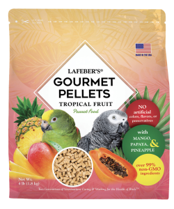 Lafeber Gourmet Pellets Tropical Fruit 1.8kg Complete Parrot Food